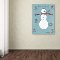 Нека снег 'платно уметност од Тами Куснир