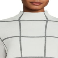 Со дизајн женски џемпер за печатење на вратот