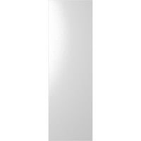Ekena Millwork 15 W 29 H TRUE FIT PVC HORIONTAL SLAT модерен стил фиксиран монтиран ролетни, бели