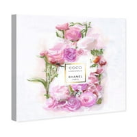 Wynwood Studio Mase and Glam Wall Art Canvas Prinks 'Botter Bouquet' парфеми - розови, виолетова