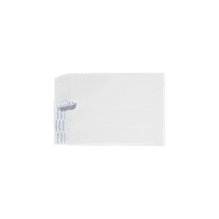 Luxpaper Отворен крај коверти W Peel & Press, бел, 500 пакет