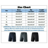 пгерауг машки спортски спортски панталони за брзо сушење шорцеви за печатење со свилен конец залепени џебни шорцеви со патент