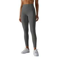 Обликувани Јога Панталони Кадифени Супер Меки Лесни Хеланки За Спортско Трчање Фитнес Плус Големина Костуми За Тело За Жени
