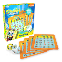 Pressman Spongebob SquarePants Big Roll Bingo Game - Преголема коцки со популарни ликови од сунѓер