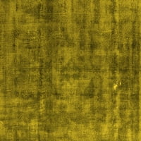 Ахгли Компанија Затворен Правоаголник Ориентални Жолти Индустриски Област Килими, 5'7'