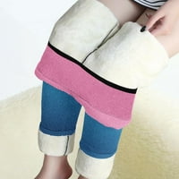 Компресивни Чорапи За Жени Удобни Хеланки За Жени Секојдневни Панталони Еластична Ретро Шема Со Висок Струк Печатени Обложени