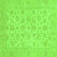 Ахгли Компанија Внатрешен Правоаголник Ориентални Зелени Килими Од Традиционална Област, 2 '3'