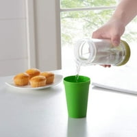 Пластични Чаши за повеќекратна употреба, Издржливи Пластични Чаши За Пиење Садови За Пиење Чаши За Редење Вода Поставени За