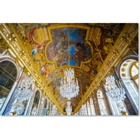 Трговска марка ликовна уметност Версајска сала на прозорци платно уметност од Јеил Гурни