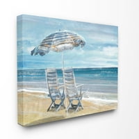 Sulpell Industries Beach Lounge Sea Pandscape сликарство платно wallидна уметност од Main Line Studio, 30 40