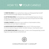 Chesapeake Bay Candle® Sea Minerals 10. Оз. Средна тегла свеќа