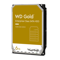 Западен Дигитален 6TB WD Злато Претпријатие Класа SATA HDD, Внатрешен Хард Диск, ВРТЕЖИ ВО МИНУТА, 256mb Кеш-WD6003FRYZ