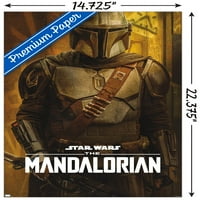 Војна На Ѕвездите: Мандалориската Сезона-Мандалориски Ѕид Постер, 14.725 22.375