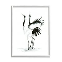 Tuphell Industries кои пеат крански двојки црни бели птици танцување, 14, дизајнирани од Олг Шефранов