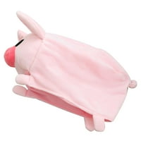 Удобна глава трендовски свињи со фотографии со фотографии за деца играчка играчка