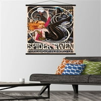 Марвел Стрипови-Спајдер - Гвен-Покритие Ѕид Постер Со Дрвена Магнетна Рамка, 22.375 34