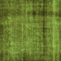 Ахгли Компанија Внатрешен Правоаголник Апстрактни Зелени Модерни Килими, 2 '3'