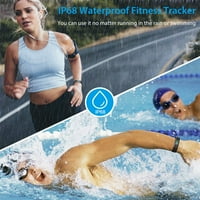 Smart Watch Slim Fitness Tracker Monitor Monitor, Monitor, Gym за спортски активности за спорт, часовник за педометар со монитор
