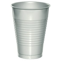 Треперливи Сребрени Оз Пластични Чаши За Гости